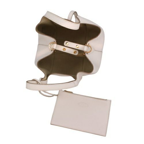 トッズ ハンドバッグ レディース Tタイムレス T TIMELESS ホワイト TOD’S XBWTSBA9100Q8E B015 BIANCO