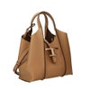 トッズ ハンドバッグ レディース Tタイムレス T TIMELESS ブラウン TOD’S XBWTSBA9100XSO C811 LIGHT BROWN