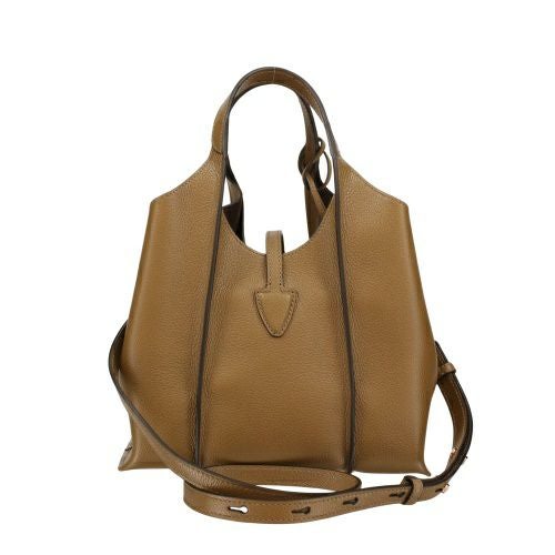 トッズ ハンドバッグ レディース Tタイムレス T TIMELESS ブラウン TOD’S XBWTSBA9100XSO S411 KHAKI BROWN