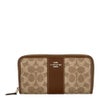 コーチ アウトレット 長財布 レディース シグネチャー ブラウン COACH OUTLET CCQ07 IMXHE タン/ブラウン