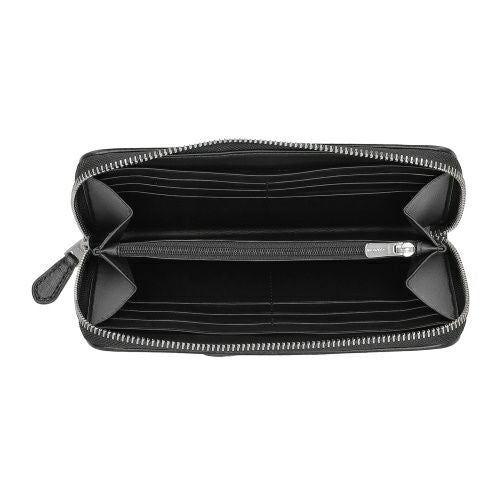 コーチ アウトレット 長財布 レディース シグネチャー ブラック COACH OUTLET CCQ07 SVO1U チャコール/ブラック