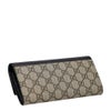グッチ 長財布 レディース ダブルG バイカラー コンチネンタルウォレット ブラック GUCCI 456116 AACFE 1069