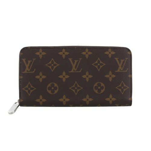 ルイヴィトン 長財布 モノグラム ジッピー・ウォレット ブラウン LOUIS VUITTON M27029 Monogram Silver