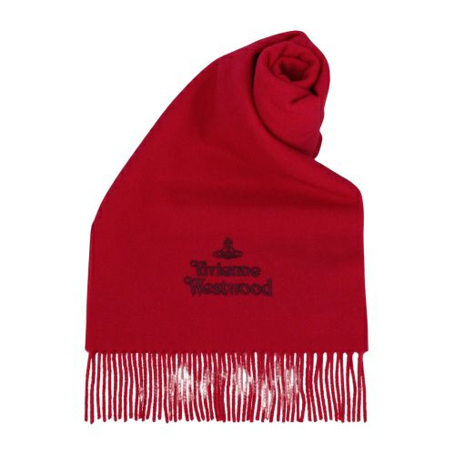 ヴィヴィアンウエストウッド マフラー レディース レッド Vivienne