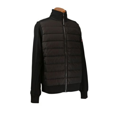 カナダグース ダウンジャケット メンズ HYBRIDGE HURON FULL-ZIP JACKET ハイブリッジ ヒューロン フルジップ ブラック CANADA GOOSE 6620M 9061 BLACK