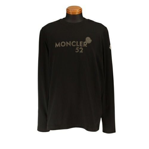 モンクレール ロングスリーブTシャツ メンズ LS T-SHIRT ブラック MONCLER K2091 8D00011 999 BLACK