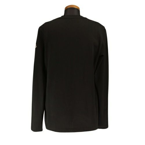 モンクレール ロングスリーブTシャツ メンズ LS T-SHIRT ブラック MONCLER K2091 8D00011 999 BLACK