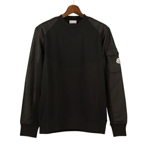 モンクレール トレーナー メンズ SWEATSHIRT ブラック MONCLER K2091 8G00049 999 BLACK
