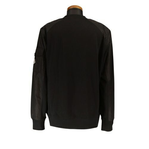 モンクレール トレーナー メンズ Mサイズ SWEATSHIRT ブラック MONCLER