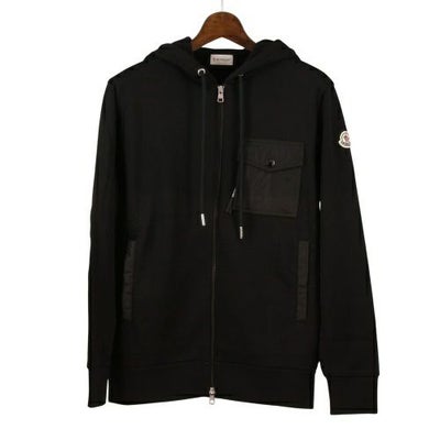 モンクレール トレーナー メンズ Lサイズ SWEATSHIRT ブラック MONCLER 