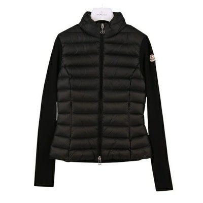 モンクレール ダウンジャケット レディース Mサイズ CARDIGAN ブラック 
