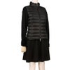 モンクレール ダウンジャケット レディース CARDIGAN ブラック MONCLER K2093 9B00019 999 BLACK
