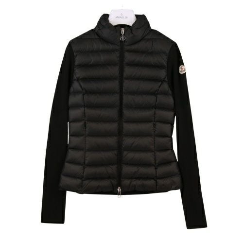 モンクレール ダウンジャケット レディース CARDIGAN ブラック MONCLER K2093 9B00019 999 BLACK