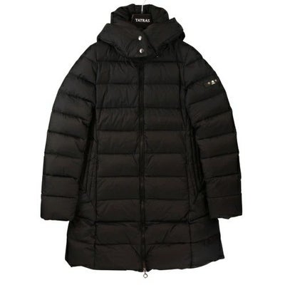 タトラス ダウンコート レディース 1サイズ POLITEAMA ブラック TATRAS 