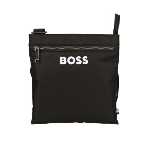 ヒューゴボス ショルダーバッグ メンズ Catch 3.0 ENVELOPE BAG ブラック HUGO BOSS 50511930 001 BLACK