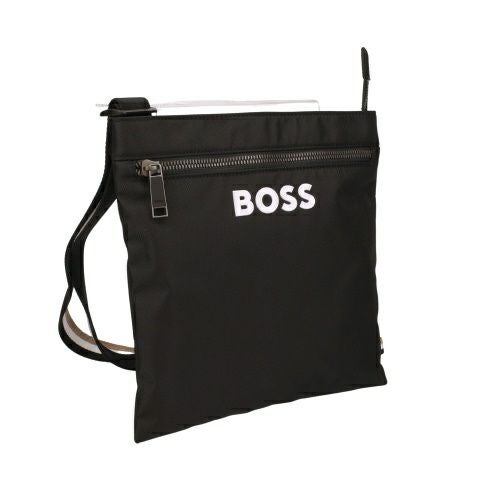 ヒューゴボス ショルダーバッグ メンズ Catch 3.0 ENVELOPE BAG ブラック HUGO BOSS 50511930 001 BLACK