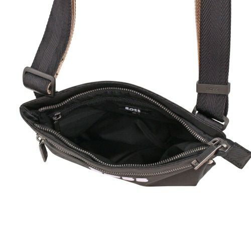 ヒューゴボス ショルダーバッグ メンズ Catch 3.0 ENVELOPE BAG ブラック HUGO BOSS 50511930 001 BLACK