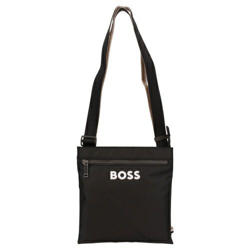 ヒューゴボス ショルダーバッグ メンズ Catch 3.0 ENVELOPE BAG ブラック HUGO BOSS 50511930 001 BLACK