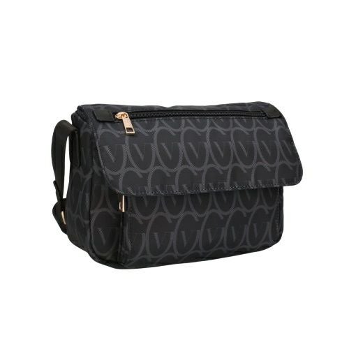 ジャンニ ヴァレンチノ ショルダーバッグ レディース ブラック GIANNI VALENTINO GV107 BLACK