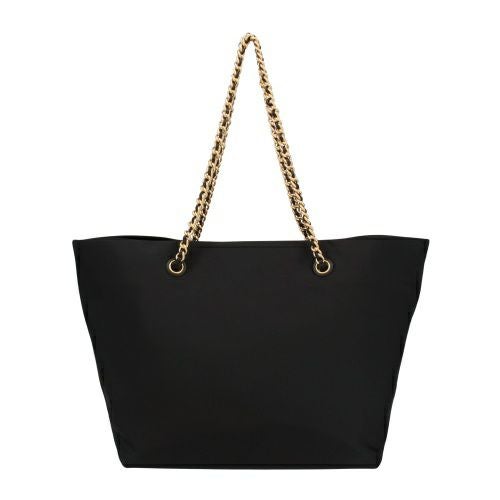 トリーバーチ トートバッグ レディース ELLA CHAIIN TOTE エラ ブラック TORY BURCH 152313 001 BLACK