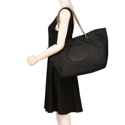 トリーバーチ トートバッグ レディース ELLA CHAIIN TOTE エラ ブラック TORY BURCH 152313 001 BLACK
