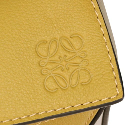 ロエベ ハンドバッグ レディース パズルバッグ スモール LOEWE A510S21X55 4025 OCHRE x SOFT WHITE