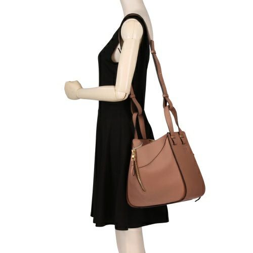 ロエベ ハンドバッグ レディース ハンモック スモール HAMMOCK SMALL BAG ピンク LOEWE A538S35X18 9068 DARK BLUSH