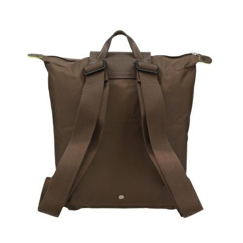 ロンシャン リュックサック レディース LE PLIAGE プリアージュグリーンリュックＭ ブラウン LONGCHAMP 10284 919 813 TERRA