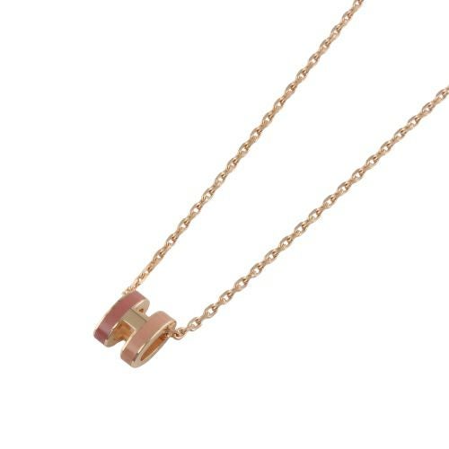 エルメス ネックレス レディース MINI POP H ロカバール ネックレス ピンク HERMES H100066FO BEAUTE/PGD