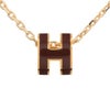 エルメス ネックレス レディース MINI POP H レッド HERMES H147992FO NEW ROUGE H/PGD