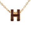 エルメス ネックレス レディース MINI POP H レッド HERMES H147992FO NEW ROUGE H/PGD
