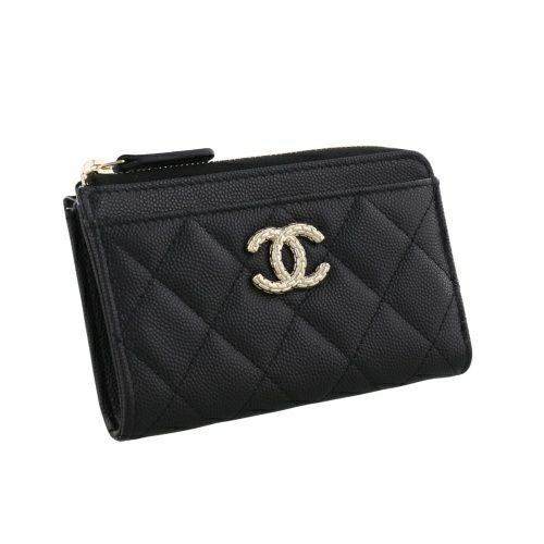 シャネル コインケース レディース ブラック CHANEL AP4091 B16988 94305