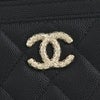 シャネル コインケース レディース ブラック CHANEL AP4091 B16988 94305