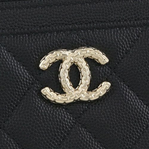 シャネル コインケース レディース ブラック CHANEL AP4091 B16988 94305