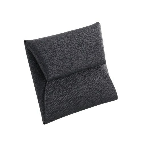 エルメス コインケース メンズ レディース バスティア シェーブル ブラック HERMES ノワール