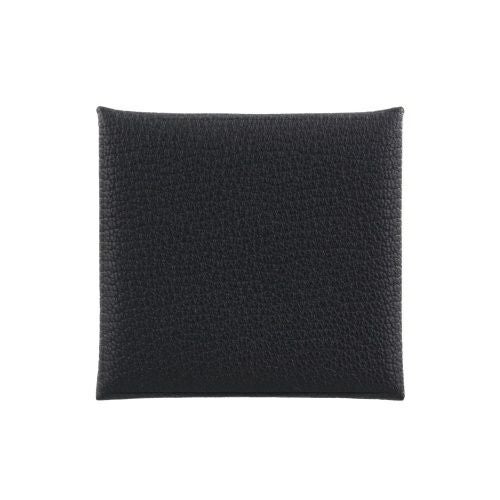 エルメス コインケース メンズ レディース バスティア シェーブル ブラック HERMES ノワール