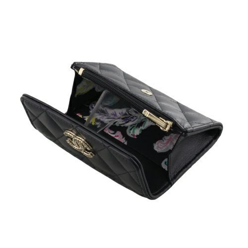 シャネル カードケース レディース ブラック CHANEL AP4492 B20066 94305