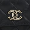シャネル カードケース レディース ブラック CHANEL AP4492 B20066 94305