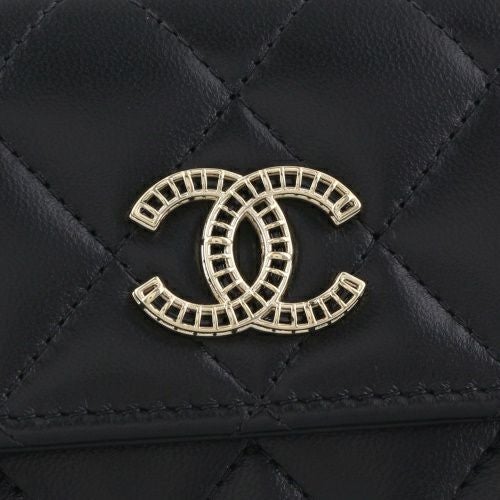 シャネル カードケース レディース ブラック CHANEL AP4492 B20066 94305