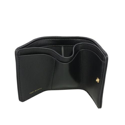 トリーバーチ 三つ折り財布 レディース ブラック TORY BURCH 156558 001 BLACK
