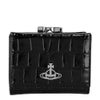 ヴィヴィアンウエストウッド 三つ折り財布 レディース EMBOSS CROC LEATHER ブラック Vivienne Westwood 5115002NW L0098 N401 BLACK