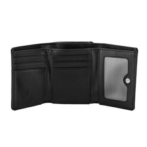 ヴィヴィアンウエストウッド 三つ折り財布 レディース EMBOSS CROC LEATHER ブラック Vivienne Westwood 5115002NW L0098 N401 BLACK