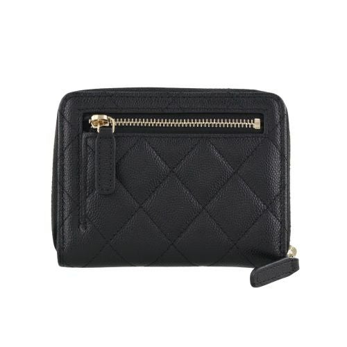 シャネル 二つ折り財布 レディース ブラック CHANEL AP4652 B10583 C3906