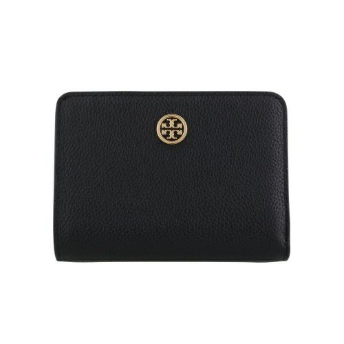 トリーバーチ 二つ折り財布 レディース ロビンソン ブラック TORY BURCH 170348 001 BLACK