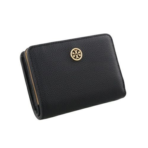 トリーバーチ 二つ折り財布 レディース ロビンソン ブラック TORY BURCH 170348 001 BLACK