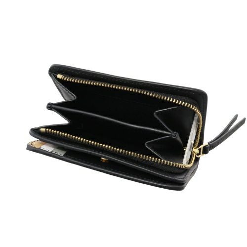 トリーバーチ 二つ折り財布 レディース ロビンソン ブラック TORY BURCH 170348 001 BLACK