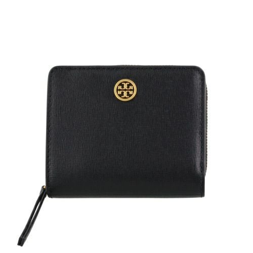 トリーバーチ 二つ折り財布 レディース ロビンソン ブラック TORY BURCH 88731 001 BLACK