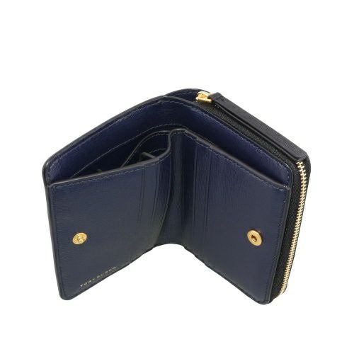 トリーバーチ 二つ折り財布 レディース ロビンソン ブラック TORY BURCH 88731 001 BLACK