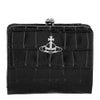 ヴィヴィアンウエストウッド 二つ折り財布 レディース EMBOSS CROC LEATHER ブラック Vivienne Westwood 5115002YW L0098 N401 BLACK