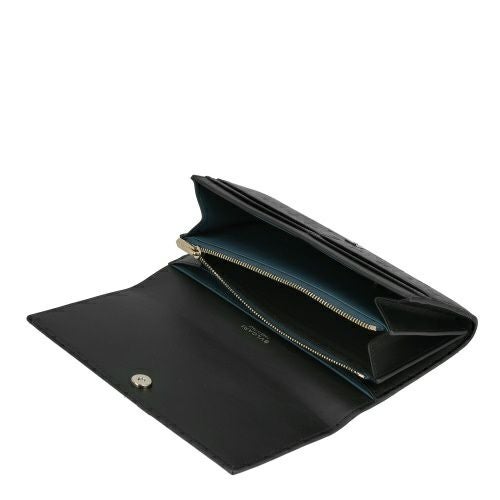 ブルガリ 長財布 メンズ Bulgari Logo Infinitum ブラック BVLGARI